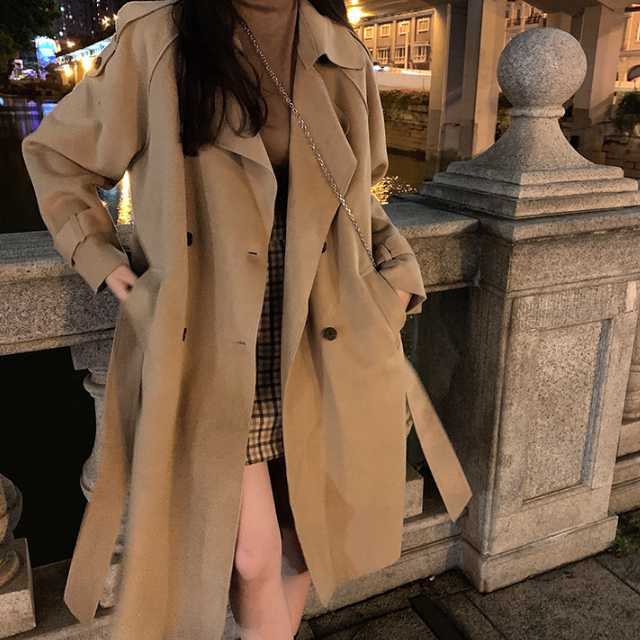 アウター コート トレンチコート ジャケット ロングジャケット マキシ ベルト レディース カジュアル 上着 キレセク 秋アウターロング丈 秋 春 通勤 
