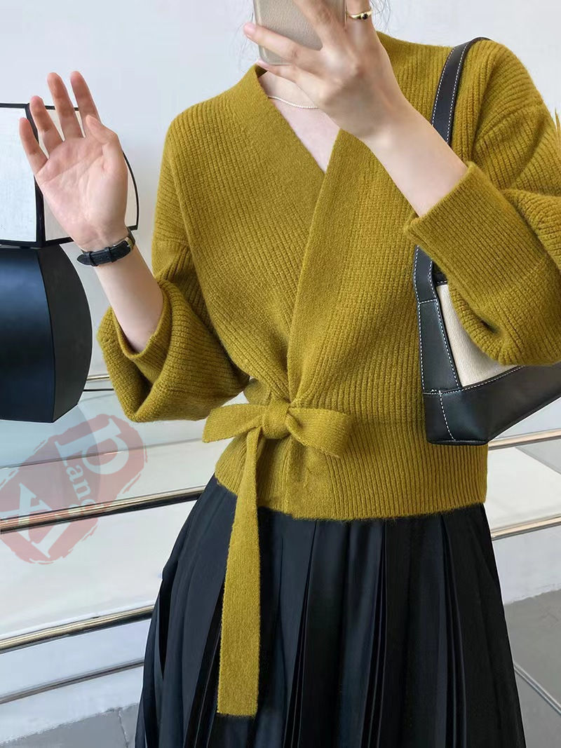 ニットカーディガン レディース 秋 韓国 カーディガン ロング丈ふっくらブークレニットカーディガン 送料無料 長袖 マキシカーディガン ロング丈 ゆったり 