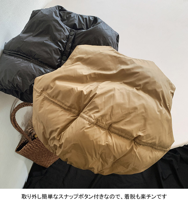 送料無料 ダウンベスト キッズ アウター ダウンコート 無地 ノースリーブ 秋冬 ゆったり 防寒 ポケット付き 軽量 前開き 保温 前ボタン 厚手 