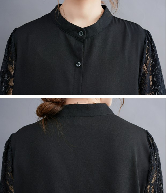 レースチュニック ワンピース レディース きれいめ 春秋 チュニックワンピース レース 長袖 40代 Aライン 切替かえ 大きいサイズ 体型カバー 可愛い 30代 