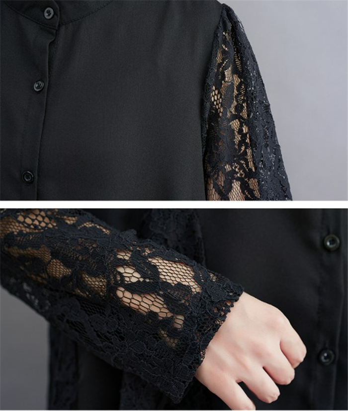 レースチュニック ワンピース レディース きれいめ 春秋 チュニックワンピース レース 長袖 40代 Aライン 切替かえ 大きいサイズ 体型カバー 可愛い 30代 