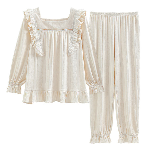 長袖ルームウェア レディース パジャマ 上下セット 長袖 ナイトウェア 部屋着 オーバーサイズ 母の日 大人 プレゼント ゆったり 結婚祝い 