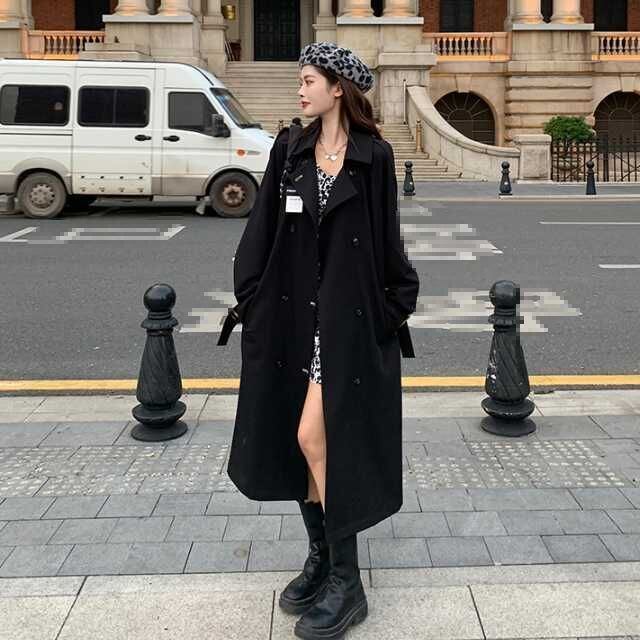 アウター コート トレンチコート ジャケット ロングジャケット マキシ キレセク レディース 上着 通勤 秋アウターロング丈 春 カジュアル 秋 ベルト 