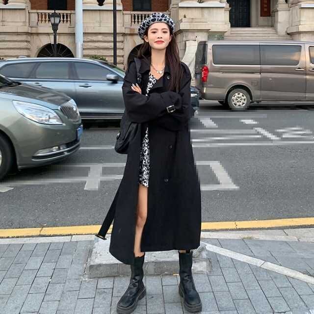 アウター コート トレンチコート ジャケット ロングジャケット マキシ キレセク レディース 上着 通勤 秋アウターロング丈 春 カジュアル 秋 ベルト 