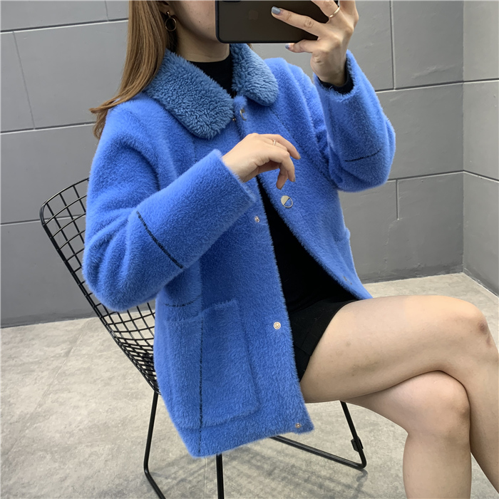 ファーコート レディース ショートボアコート ボアジャケット 大きいサイズ 秋冬 もこもこ ファー ショート丈厚手 大人 アウター 防寒 軽い 体型カバー 