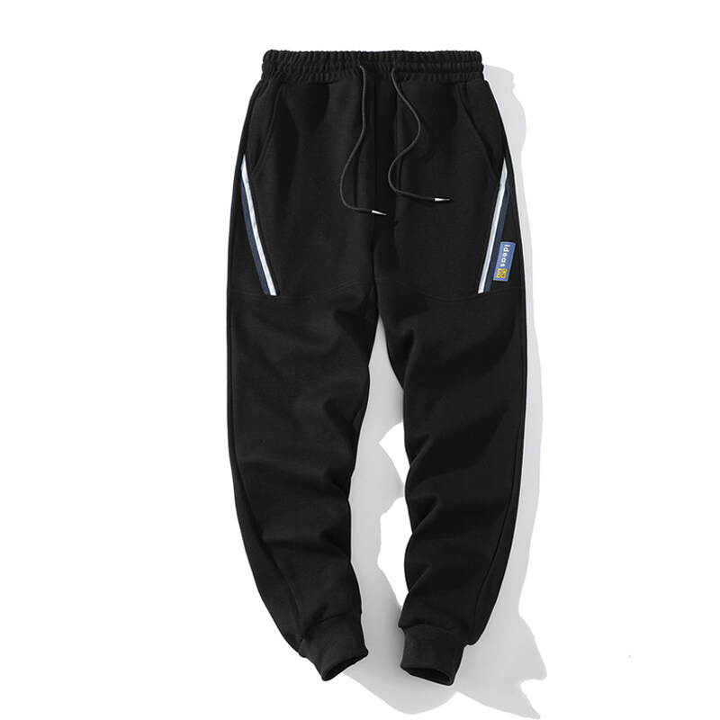 ジャージパンツ スウェットパンツ ジョガーパンツ ゴム留め ひも付き スポーツ 部屋着 リラックス アンクル丈 男性 ボ 部活 