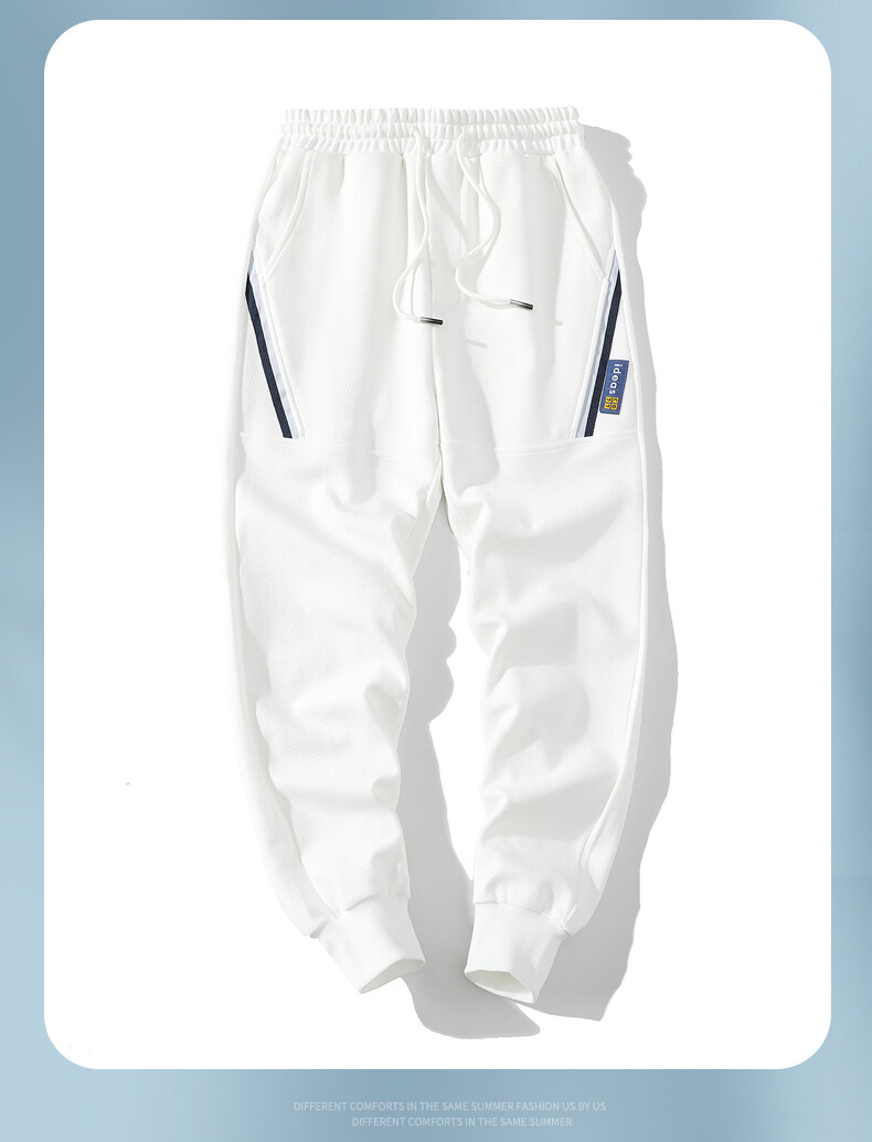 ジャージパンツ スウェットパンツ ジョガーパンツ ゴム留め ひも付き スポーツ 部屋着 リラックス アンクル丈 男性 ボ 部活 