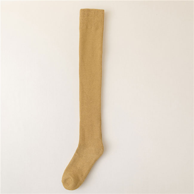 送料無料 ニーハイソックス 厚手 レディース 靴下 冬 綿混 リブソックス ソックス ストレッチ オーバーニー 厚手ソックス オーバーニーソックス 秋 無地 