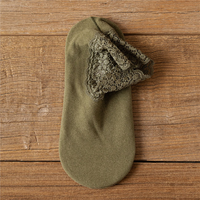 送料無料 レースソックス レディース ソックス 靴下 滑り止め ショートソックス アンクレットソックス 女性 フロアソックス 花柄レース ルームソックス 