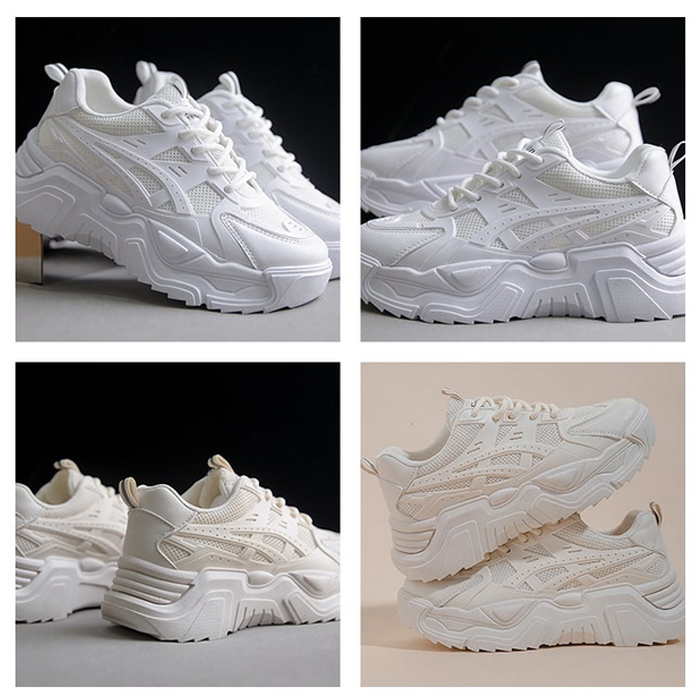 HK-1617 厚底 スニーカー レディース 黒 軽量 20代 歩きやすい エスエヌスタイル 厚底女子 おしゃれ 送料無料 子供 40代 30代 厚底靴 かわいい 