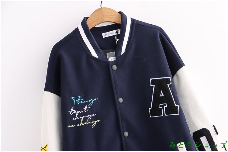 アウター ジャケット ブルゾン ジャンパー スタジャン 長袖 森ガール レディース 