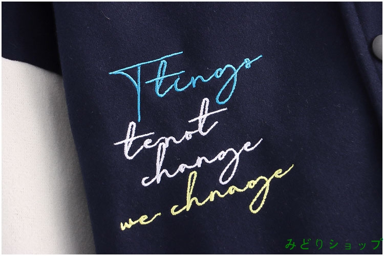 アウター ジャケット ブルゾン ジャンパー スタジャン 長袖 森ガール レディース 