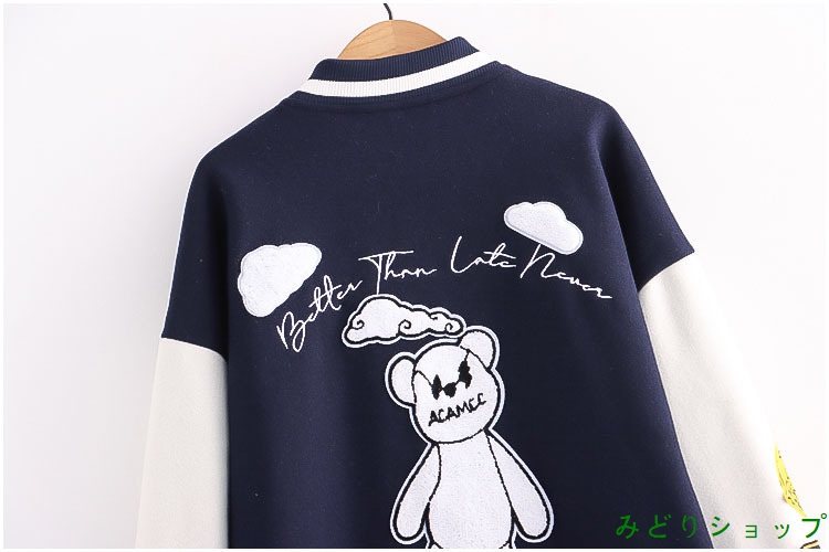 アウター ジャケット ブルゾン ジャンパー スタジャン 長袖 森ガール レディース 