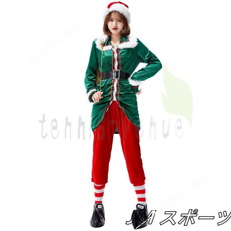 クリスマス 衣装 レディース サンタ サンタクロース衣装 コスチューム コスチューム パーティードレス 大人 仮装 サンタ サンタ服 