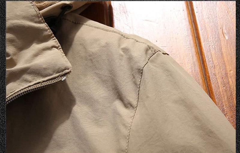 新品 秋服 ジャケット メンズ長袖 メンズ ジャケット ジャケット 撥水 アウトドアウエア フード付き ミリタリージャケット 大きいサイズ メンズ フード脱着可 