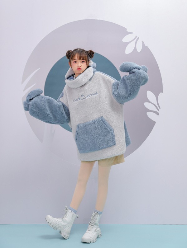 サメ もこもこ レディース 冬 部屋着 ボア 厚手 誕生日 長袖 コート プルオーバー トップス アウター 男女兼用 ゆったり 普段着 