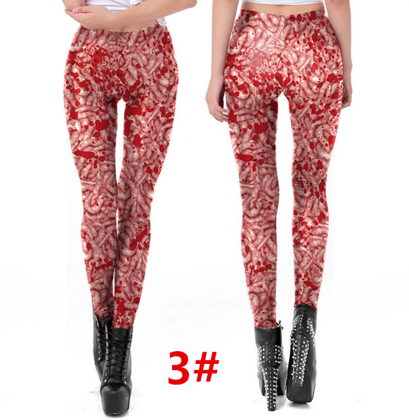 ハロウィンヨガパンツ ヒップアップ トレーニング フィットネス エアロビクス ズボン エアロビクスウェア ダンス衣装 美脚 ズボン ランニングウェア 