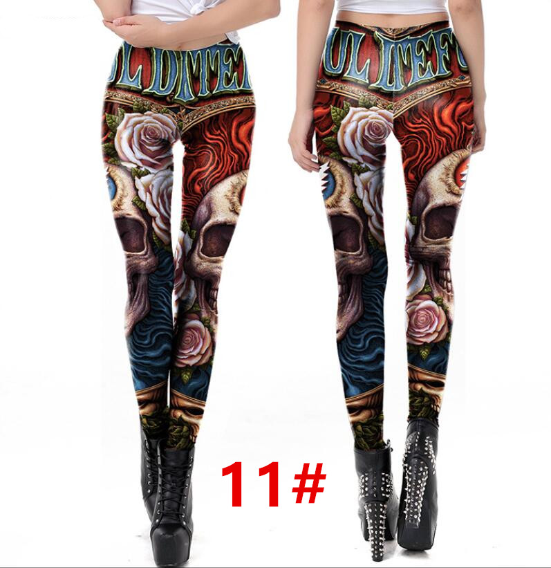 ハロウィンヨガパンツ ヒップアップ トレーニング フィットネス エアロビクス ズボン エアロビクスウェア ダンス衣装 美脚 ズボン ランニングウェア 