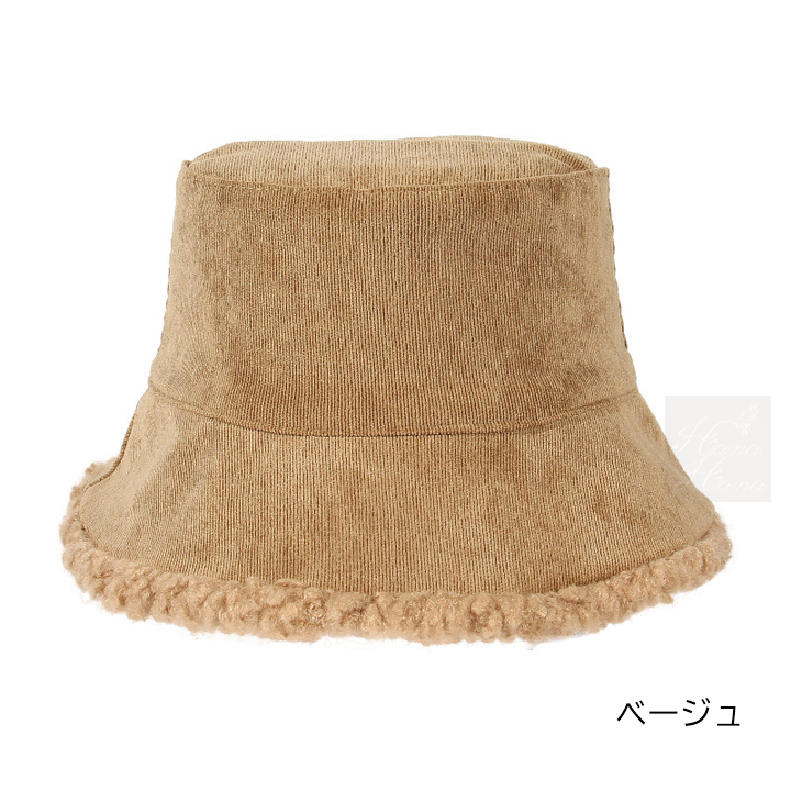 バケットハット リバーシブル ハット ボア 帽子 アウトドア 帽子 ラインバケットハット ハット 日よけ 秋冬。送料無料 折りたたみ 