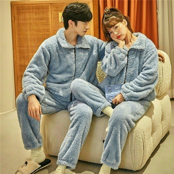 メンズ レディース 部屋着 パジャマ ルームウェア 上下セット 寝巻き 秋 冬 もこもこ 冬 ジップアップ ふわふわ ペアパジャマ セットアップ 長袖 