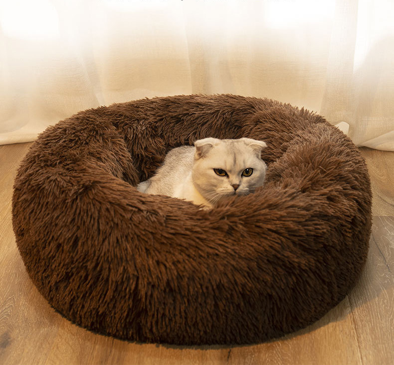 カバー外して洗える ペットベッド 犬 ベッド 猫ベッド キャットハウス クッション 暖かい 丸型 大型犬 ペットソファー ベッド 中型犬 犬ベッド ふわふわ 小型犬 