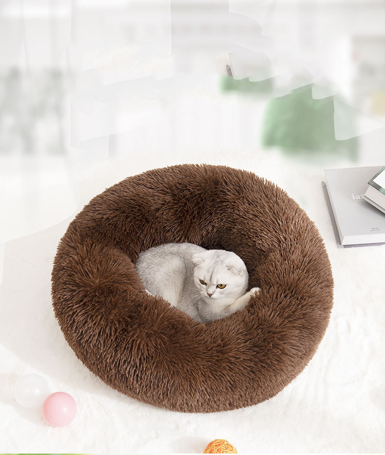 カバー外して洗える ペットベッド 犬 ベッド 猫ベッド キャットハウス クッション 暖かい 丸型 大型犬 ペットソファー ベッド 中型犬 犬ベッド ふわふわ 小型犬 