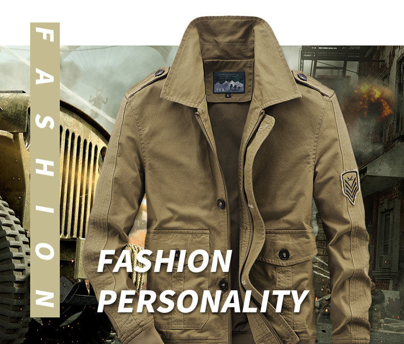 ワークジャケット ミリタリージャケット メンズ アウトドア かっこいい メンズファッション 大きいサイズ 5XLまで 