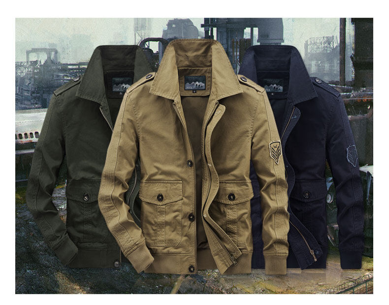 ワークジャケット ミリタリージャケット メンズ アウトドア かっこいい メンズファッション 大きいサイズ 5XLまで 