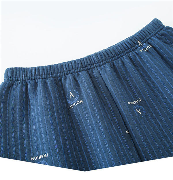 メンズ パジャマ キルトパジャマ 中綿 前開き ルームウェア セットアップ 襟付き 保温 部屋着 寝間着 長袖長ズボン チェック柄 秋冬 上下セット 