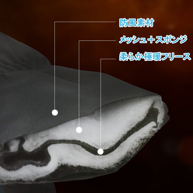 。 スキー アウトドローブ 防寒手袋 タッチパネル対応 滑り止め 自転車 メンズ 裏起毛 中綿 防水 保温 作業  除雪 