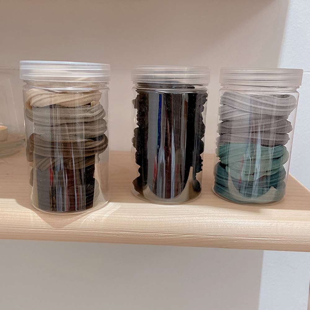 ヘアゴム 8本セット 無地 リング  