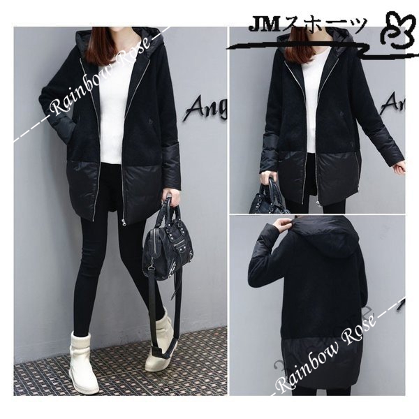 コート チェスターコート レディース ラシャコート ミドル丈 冬アウター フード ジャケット おしゃれ 20代 40代 ミディアム 30代 切替 