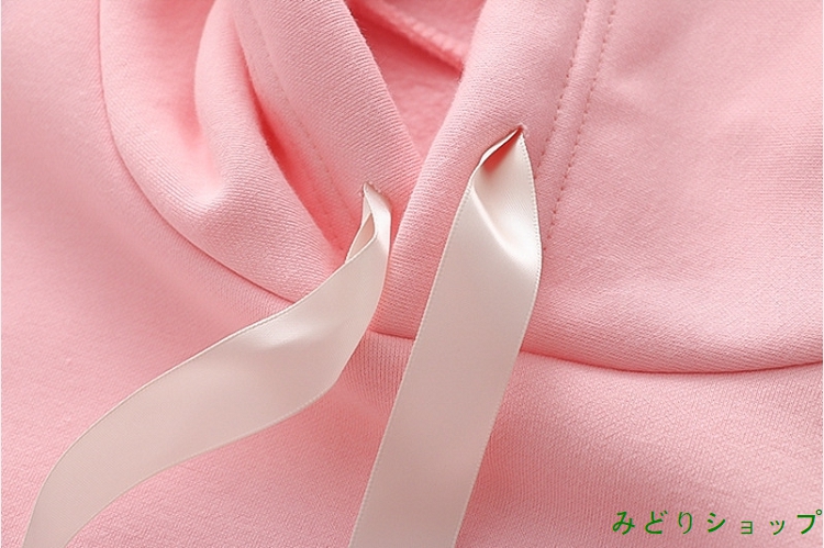 裏起毛 裏ボア さくら 桜 フリンジ 長袖 森ガール レディース 