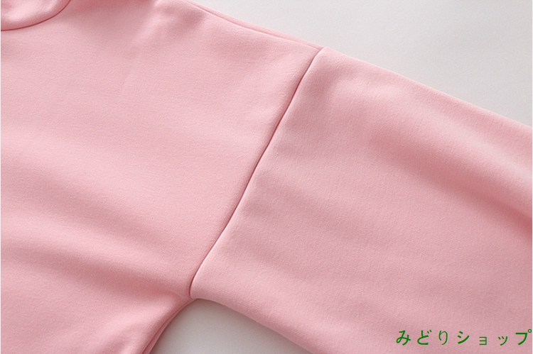 裏起毛 裏ボア さくら 桜 フリンジ 長袖 森ガール レディース 