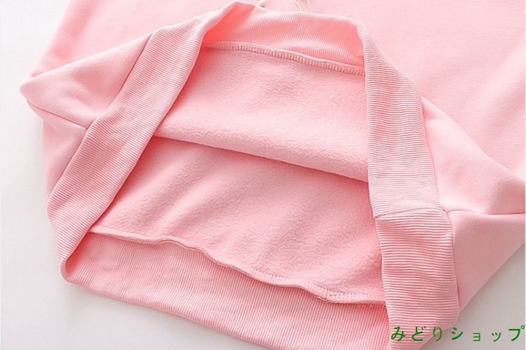 裏起毛 裏ボア さくら 桜 フリンジ 長袖 森ガール レディース 