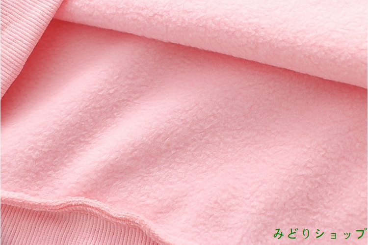 裏起毛 裏ボア さくら 桜 フリンジ 長袖 森ガール レディース 