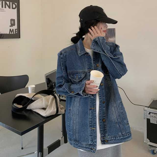 アウター デニム ジャケット デニムジャケット ジャカードデニム レディース 羽織 ミディアムジャケット 襟付き 長袖 キレセク ライトアウター 