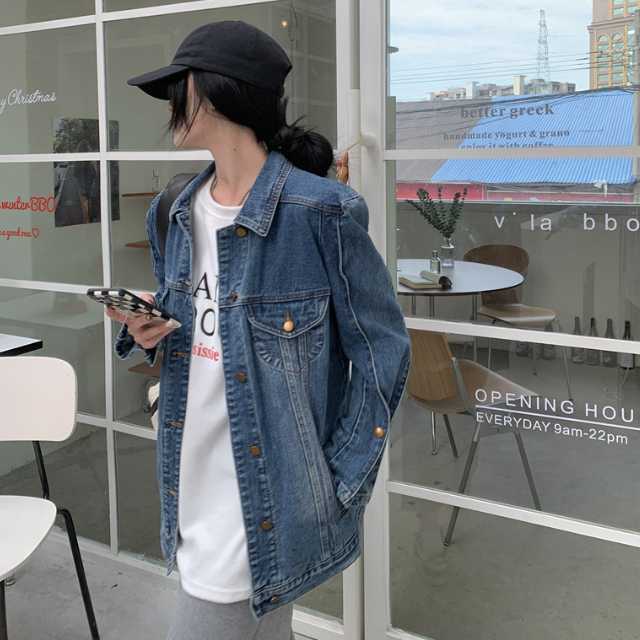 アウター デニム ジャケット デニムジャケット ジャカードデニム レディース 羽織 ミディアムジャケット 襟付き 長袖 キレセク ライトアウター 