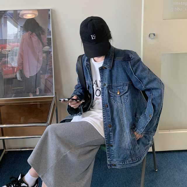 アウター デニム ジャケット デニムジャケット ジャカードデニム レディース 羽織 ミディアムジャケット 襟付き 長袖 キレセク ライトアウター 