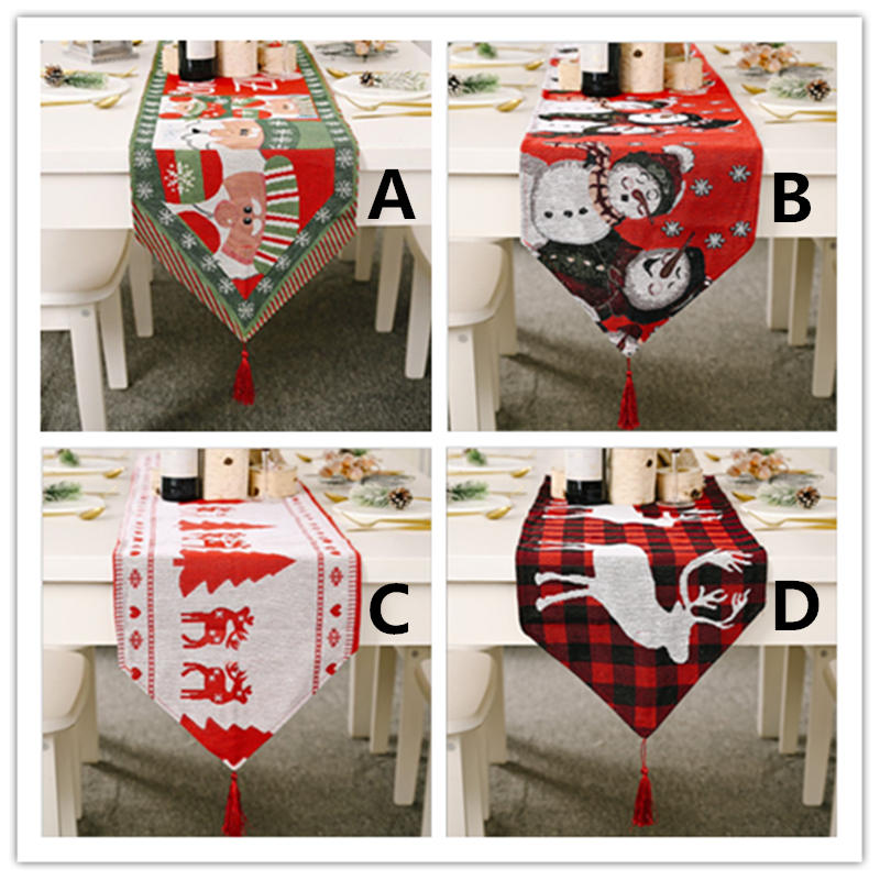 お取り寄せ商品 テーブルランナー 35CMX180CM 20色展開 テーブルセンター テーブルウェア テーブルマット テーブルクロス クリスマス リ CHRISTMAS 長方形 