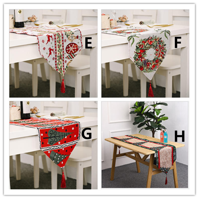 お取り寄せ商品 テーブルランナー 35CMX180CM 20色展開 テーブルセンター テーブルウェア テーブルマット テーブルクロス クリスマス リ CHRISTMAS 長方形 