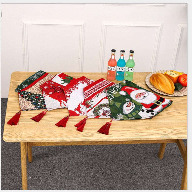 お取り寄せ商品 テーブルランナー 35CMX180CM 20色展開 テーブルセンター テーブルウェア テーブルマット テーブルクロス クリスマス リ CHRISTMAS 長方形 