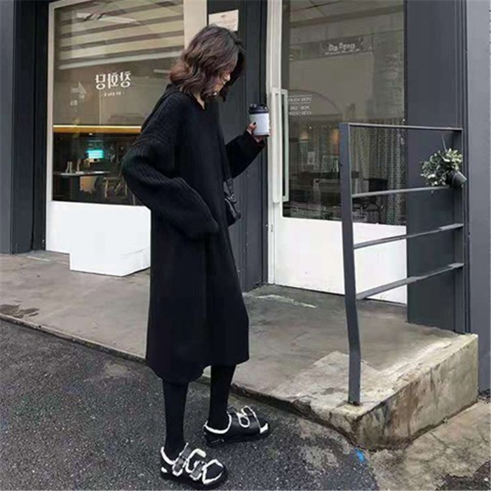 ニットワンピース レディース 秋冬 長袖 きれいめ 40代 ニット秋 ミモレ 着痩せ ロングワンピース 通勤オシャレ フード付き ニット 上品 