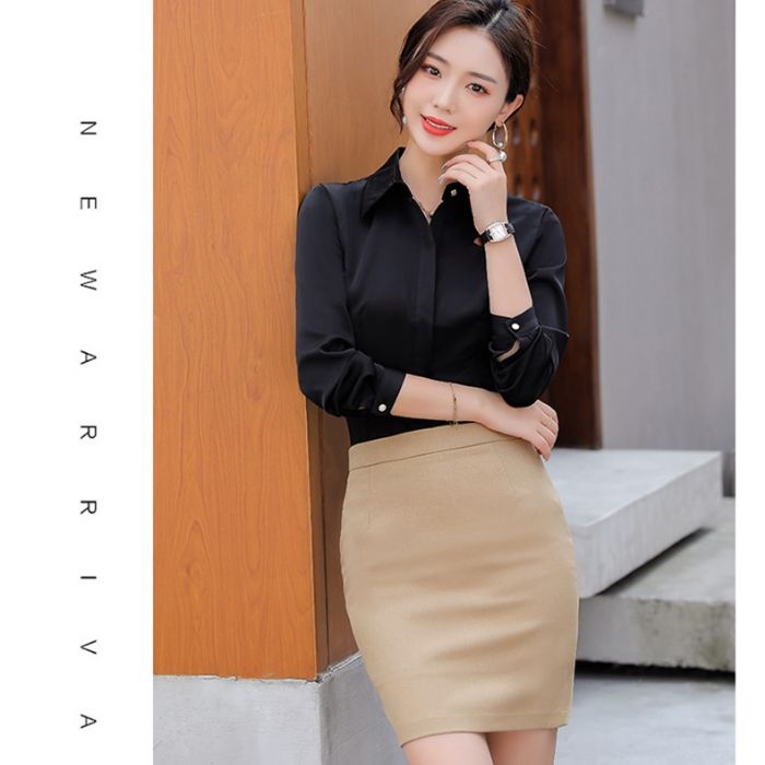 レディースシャツブラウス 6色選び オフェス服 面接 フォーマルシャツ仕事ビジネスOL スーツシャツ 春夏 