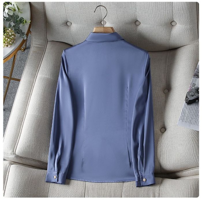 レディースシャツブラウス 6色選び オフェス服 面接 フォーマルシャツ仕事ビジネスOL スーツシャツ 春夏 