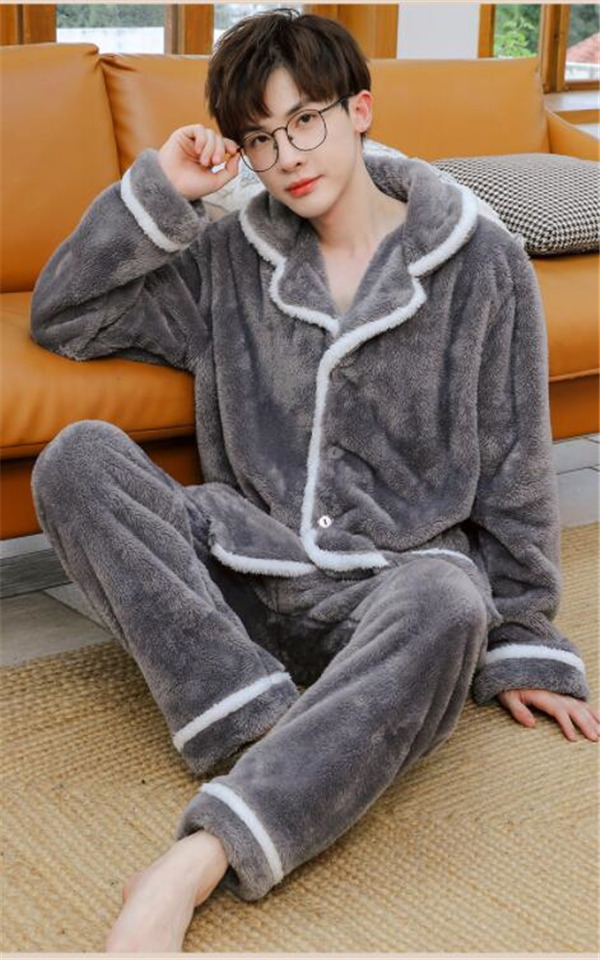 パジャマ メンズ 冬 暖かい ふわふわ 柔らかい ルームウェア もこもこ あったか 長袖 前開き 部屋着 プレゼント 秋冬 お揃い 上下セット 誕生日 