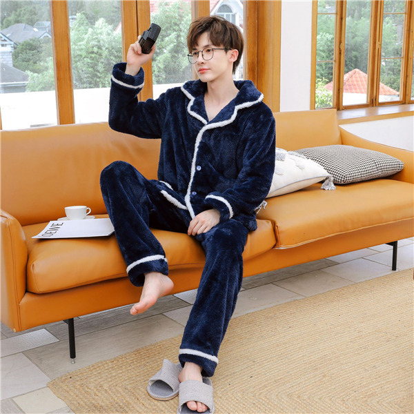 パジャマ メンズ 冬 暖かい ふわふわ 柔らかい ルームウェア もこもこ あったか 長袖 前開き 部屋着 プレゼント 秋冬 お揃い 上下セット 誕生日 