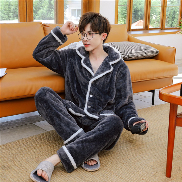 パジャマ メンズ 冬 暖かい ふわふわ 柔らかい ルームウェア もこもこ あったか 長袖 前開き 部屋着 プレゼント 秋冬 お揃い 上下セット 誕生日 