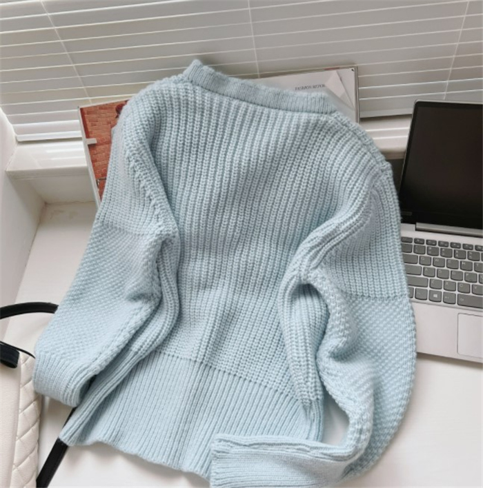 ニットセーターレディース きれいめ 長袖 ニットソー 大人 カジュアル フラワー 可愛い 花 着やせ ニットリブニットトップス おしゃれ セーター 