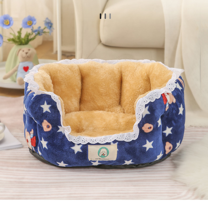 犬猫 ペットベッド 小型 クッション 犬用 猫用 春夏秋冬 肌触り抜群 猫ベッド キャットハウス 犬ベッド 四季適用 室内 洗える ペットソファ かわいい 滑り止め 